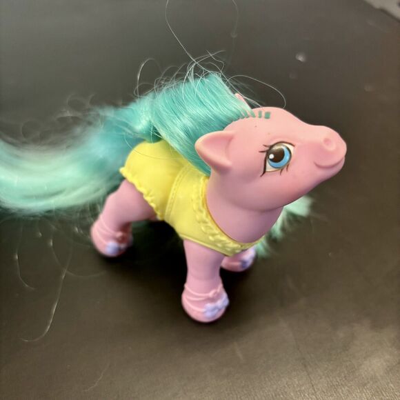 My Little Pony MLP G1 Baby Bonnet School of Dance 1986, Baby Soft Steps 1990 - Picture 2 of 11